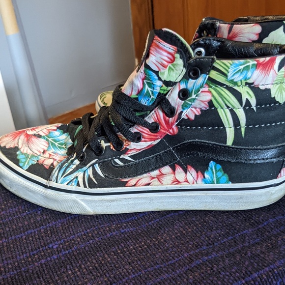 Vans High top floral print - Picture 2 of 7